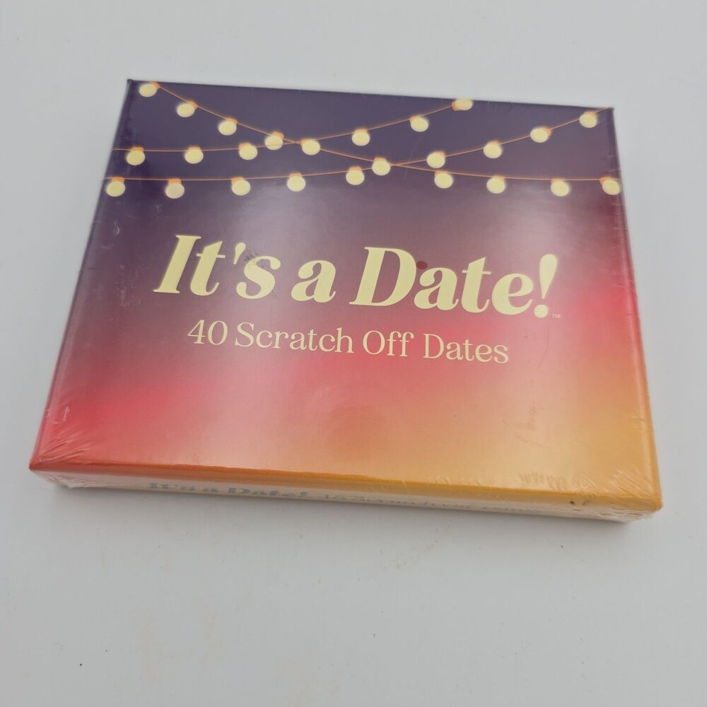 It's a Date! - 40 Fun & Romantic Scratch Off Date Ideas for Couples Brand NEW